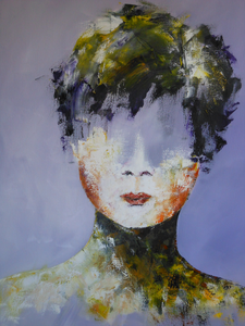 Schilderijen geschilderd op linnen doek.