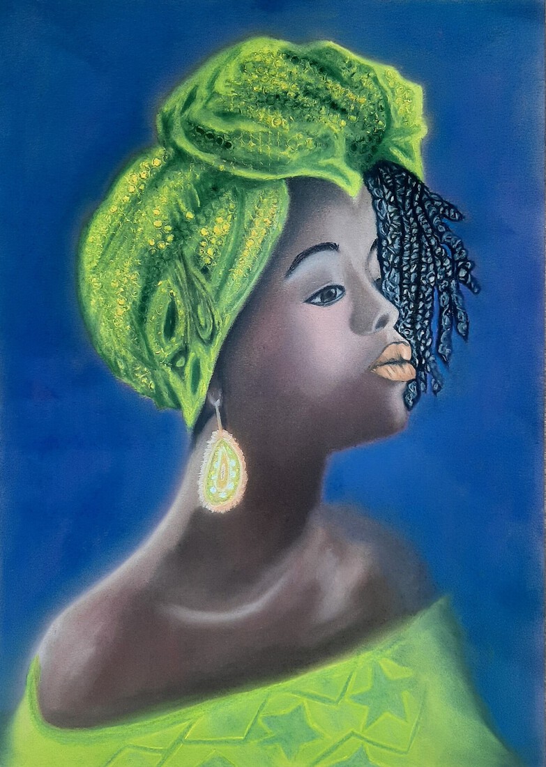 portret, p159 green