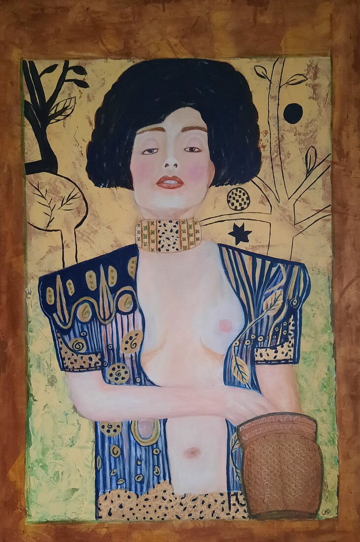 Gustav Klimt vrouw Judith