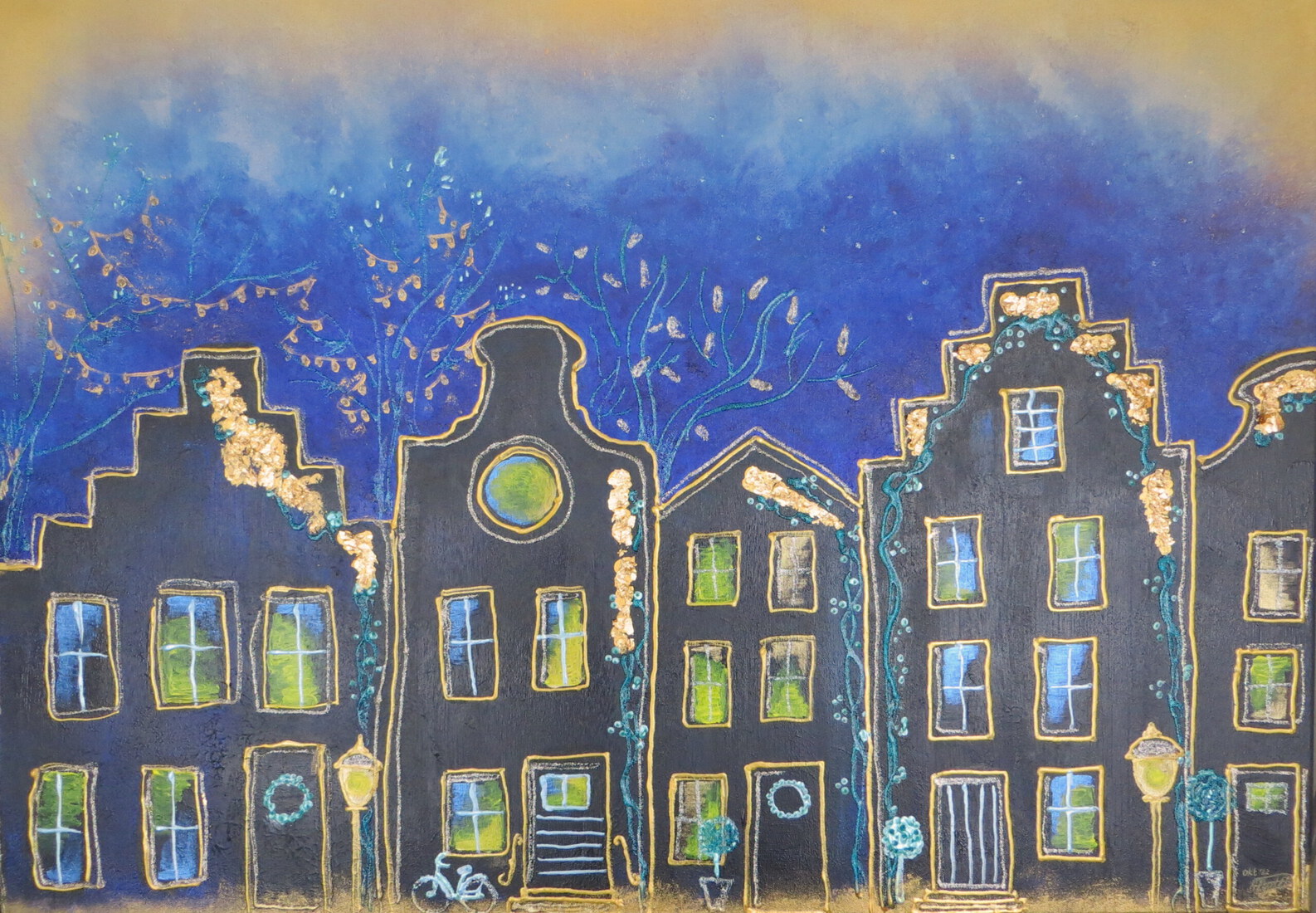 schittering in de Hollandse nacht