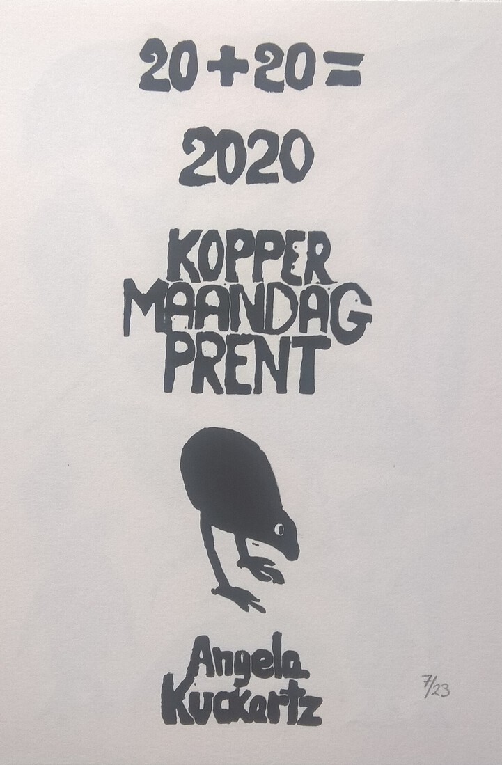 Koppermaandagprent 2020: 20 vogels