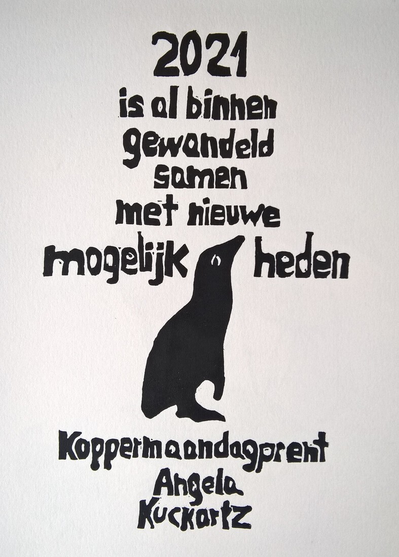 Koppermaandagprent 2021