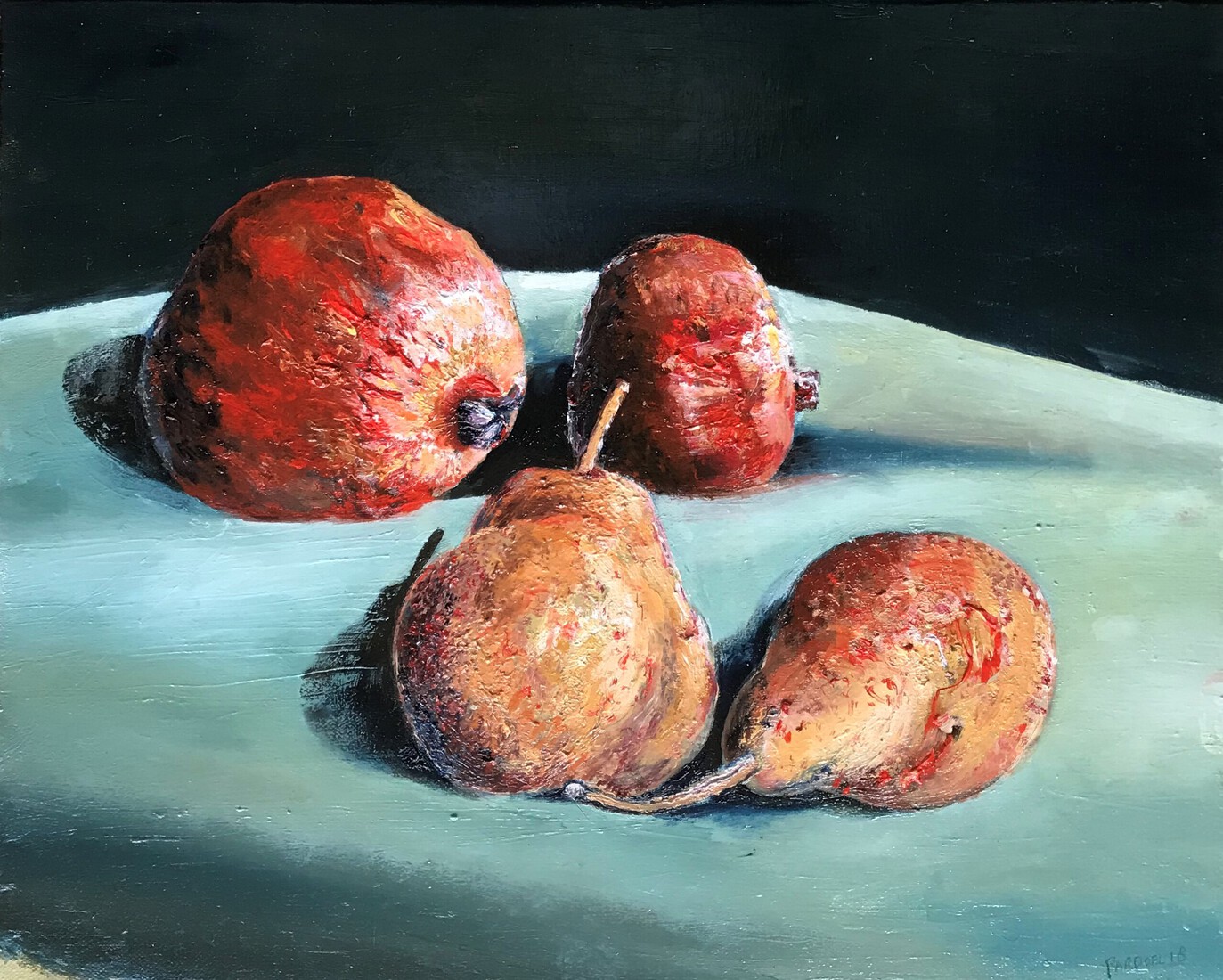 granaatappels en  peren
