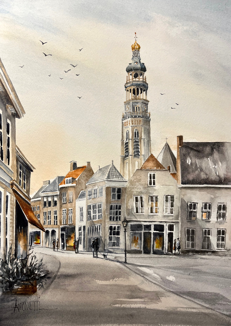 aquarel-6-LangeJan-Middelburg