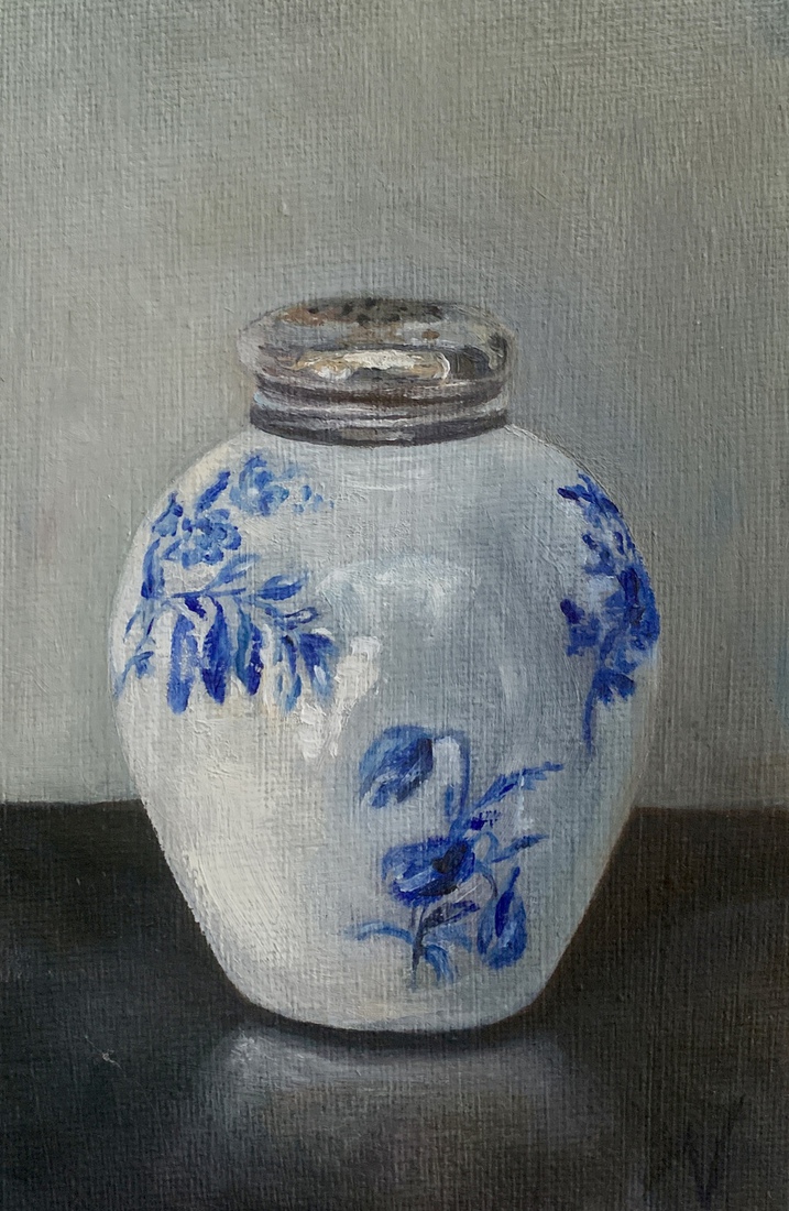 Chinees blauw zoutvaatje