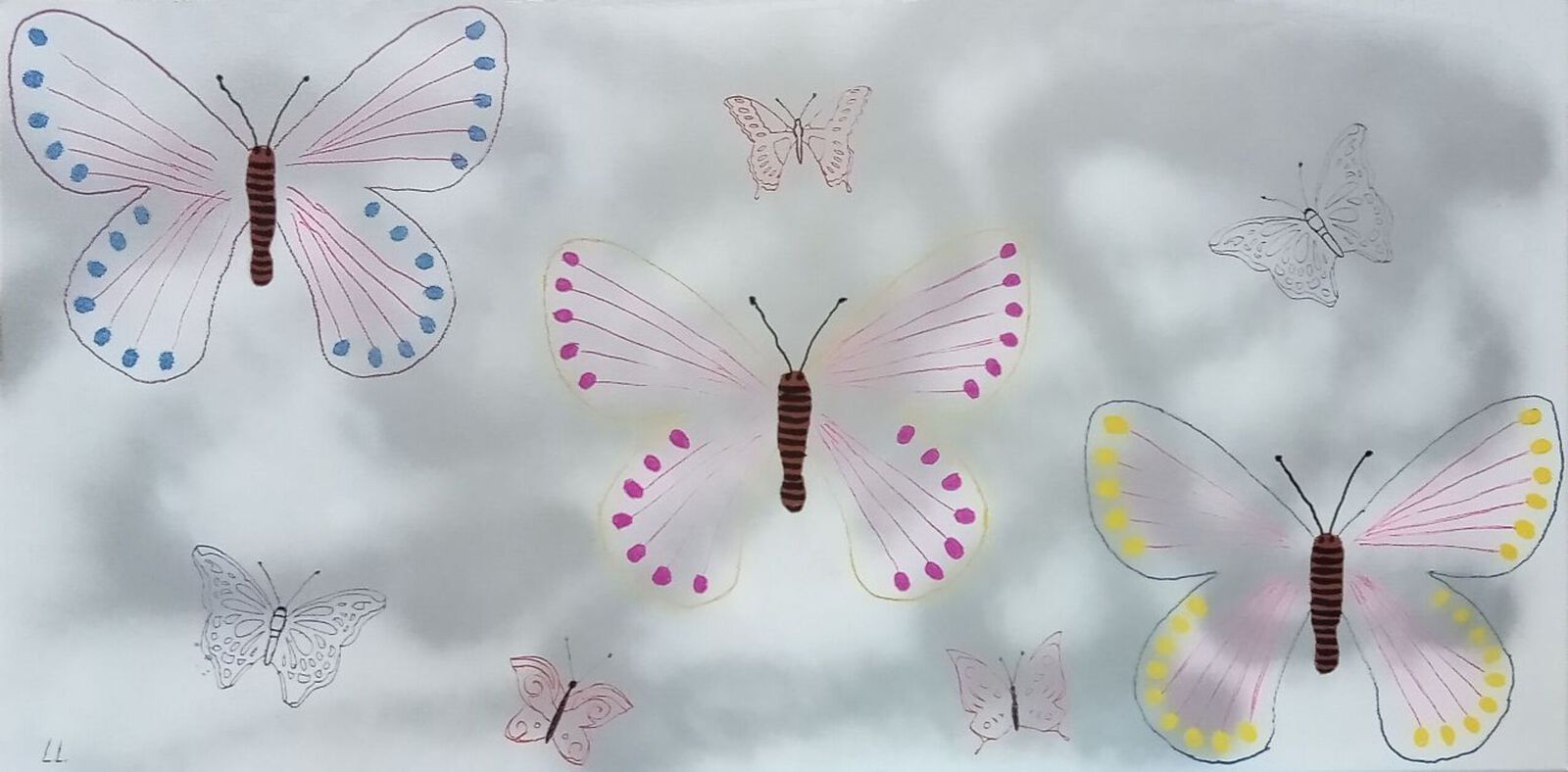Allemaal vlinders