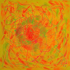 In deze serie heb ik mijn gevoel gevolgd en als verwerking ervaren. 