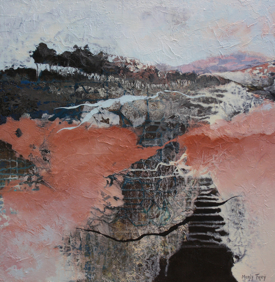 Abstract landschap 1507