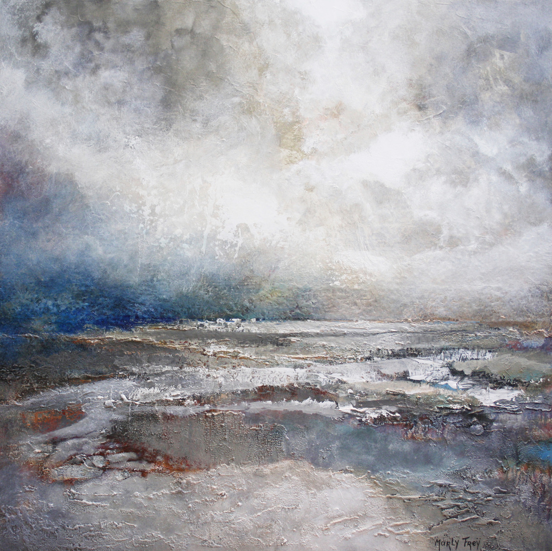 abstract landschap 1418