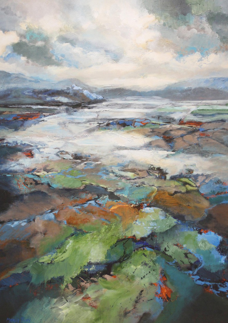 abstract landschap 2107