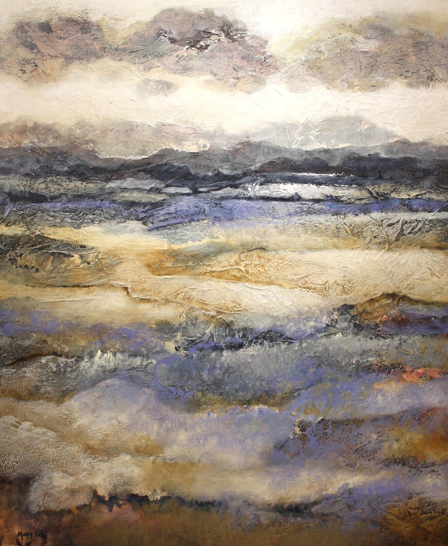 Abstract landschap 2514