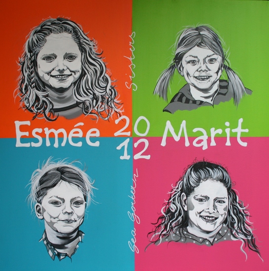 vierluik van Esmée en Marit