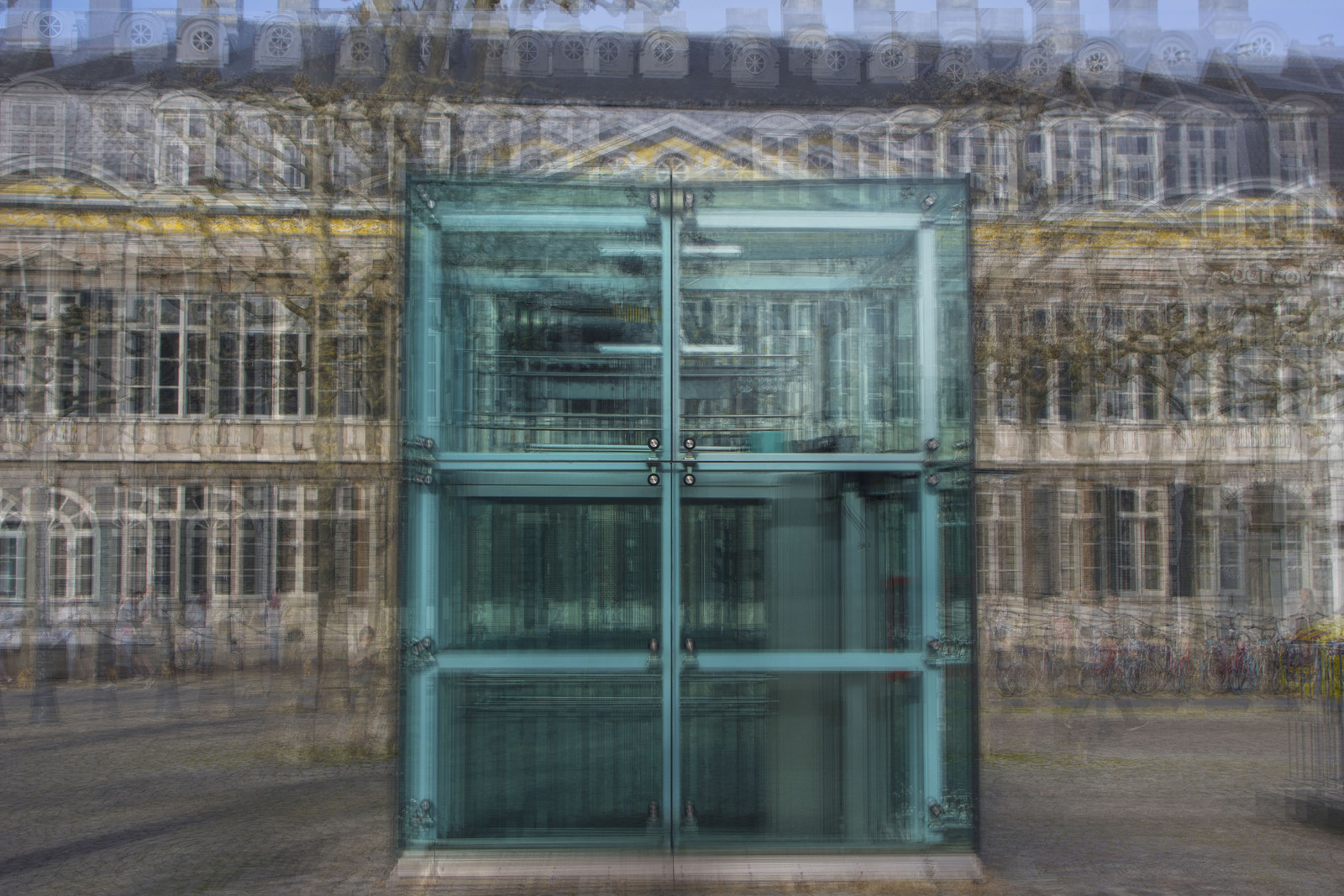 Q-Park lift Vrijthof Maastricht