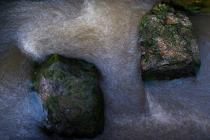 Ik heb een steen verlegd in een rivier op aarde. Nu weet ik dat ik nooit zal zijn vergeten. Ik leverde 't bewijs van mijn bestaan omdat, door het verleggen van die ene steen, de stroom nooit meer dezelfde weg zal gaan (Bram Vermeulen)