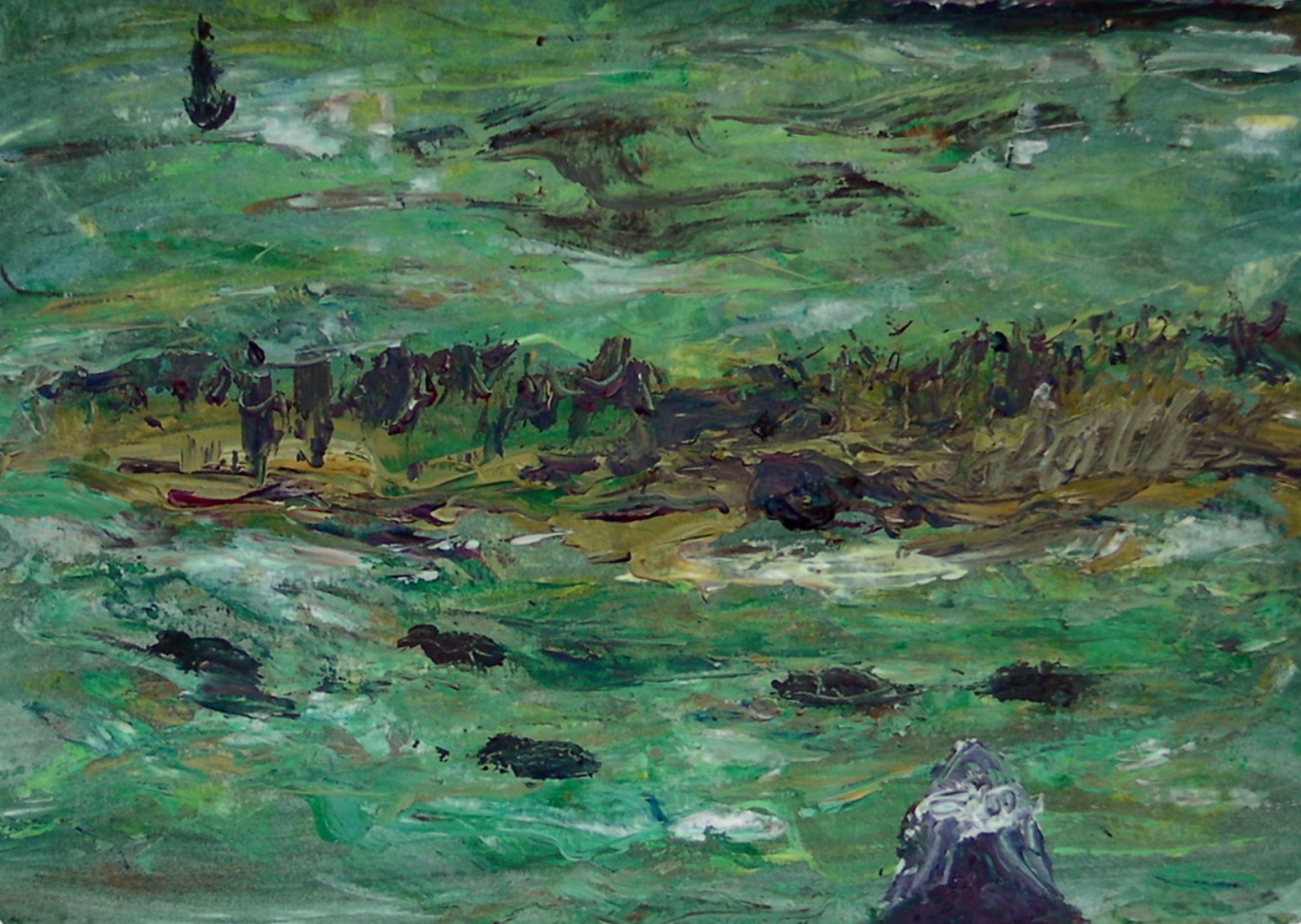 DE ZEE IS NIET BLAUW