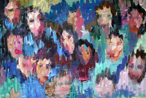 A crowd is defined as a group of people who, due to their numbers, are unable to move away or flee. This is always open to interpretation, but festivals, sports stadiums and street parades, for example, always seem to fall under this definition.

I am also part of this crowd. You never think about that. We are too busy trying to figure out which category the people around us belong to, and too busy forming prejudices. 