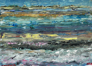 Filled Emptiness are vast landscapes, where immense mysterious spaces, which can no longer be found here in Belgium with its small-scale, densely built-up plots of land, take shape. Spaces as a metaphor for loneliness, an open mind that sees fullness: Filled Emptiness 