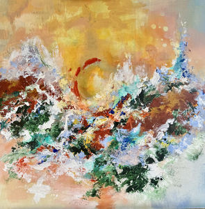 Acrylverf, olieverf en mixed media
