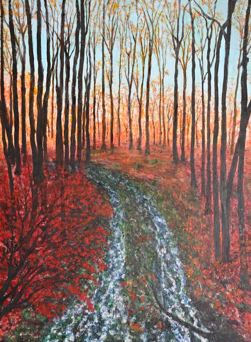 Herfst bij Plitvice, Kroatië