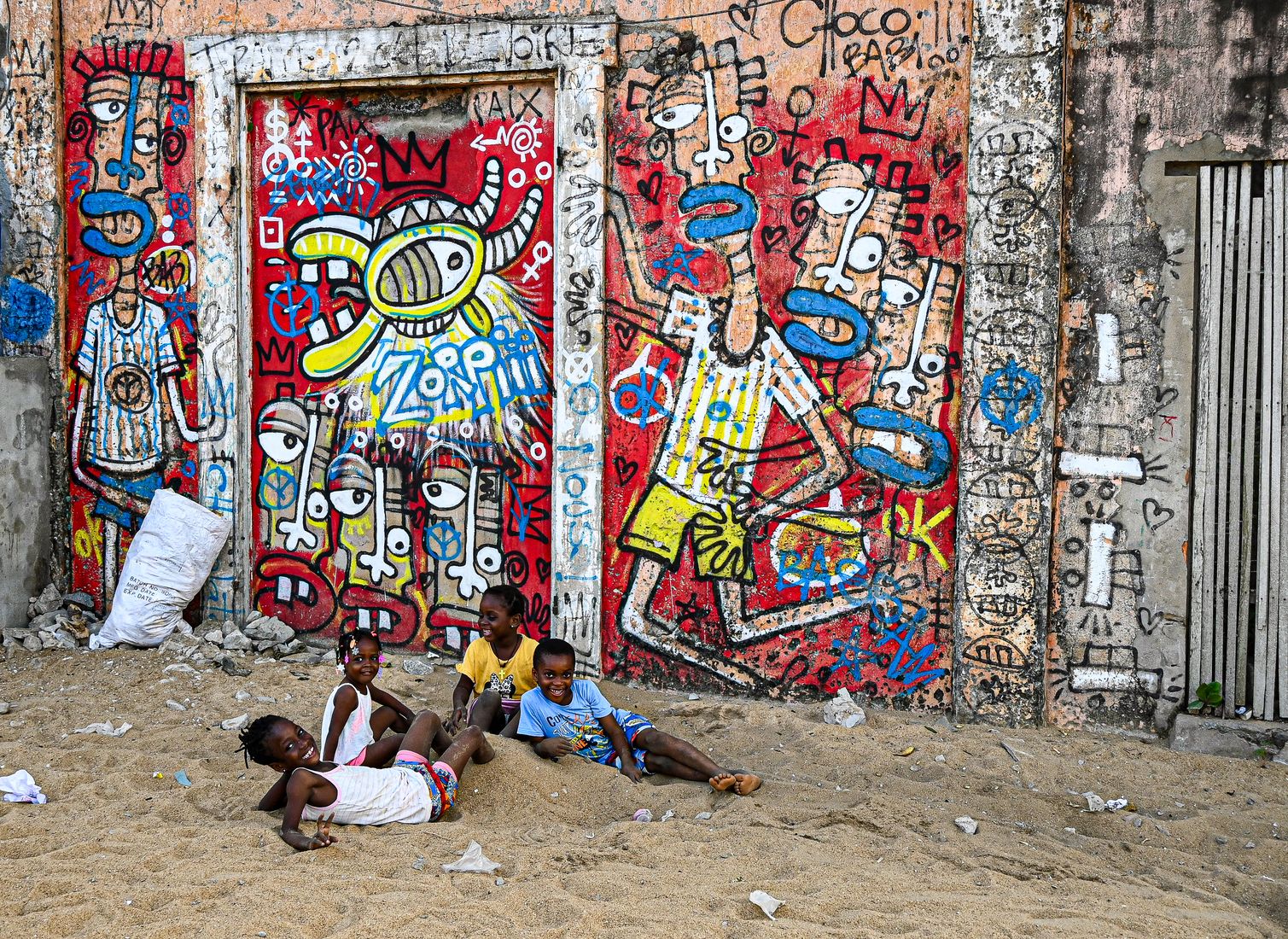 Pleasure in the sand