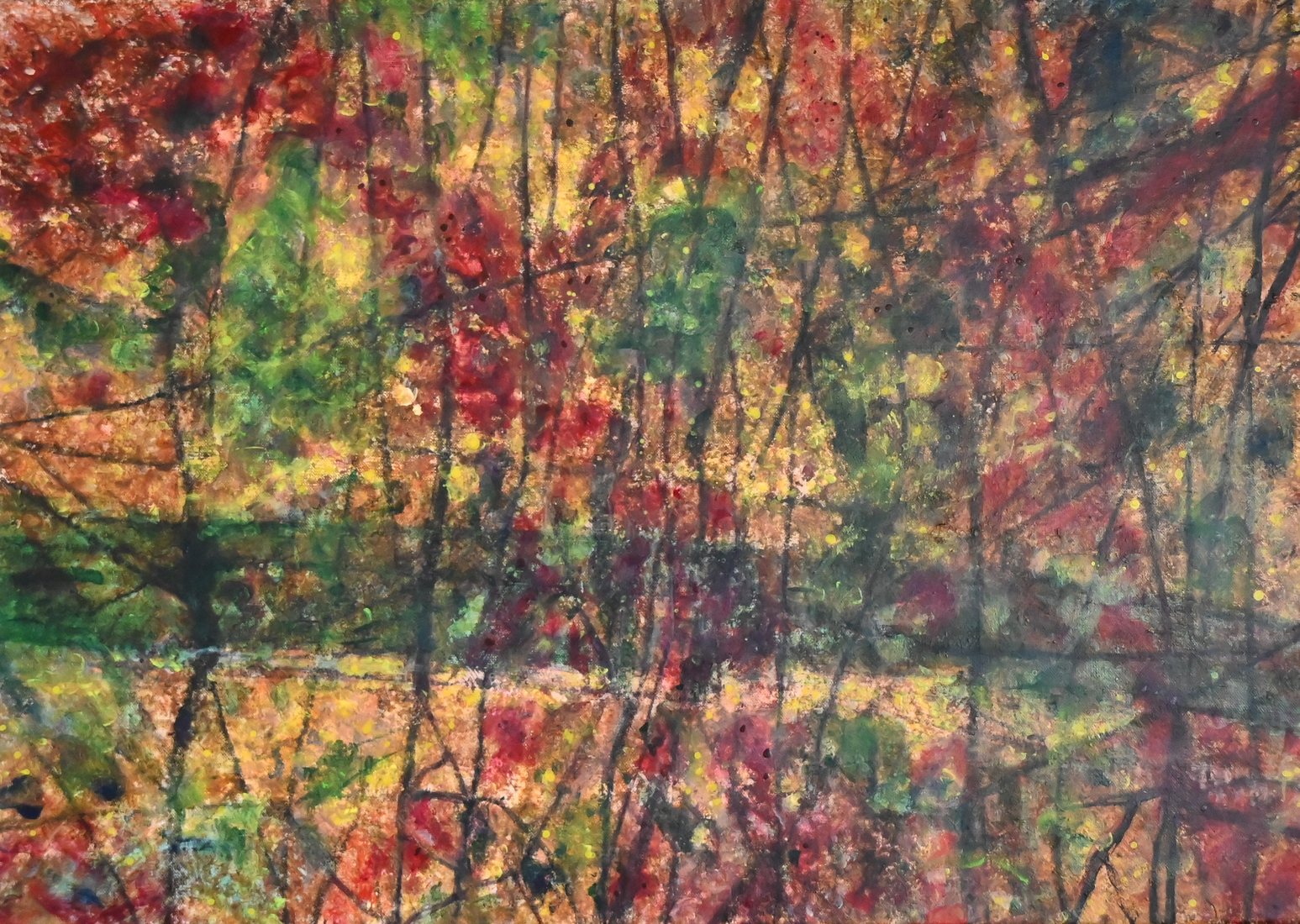 Gebarsten ijzer en koper