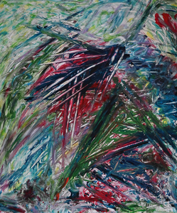 Vrije uitingen die via handen en flow in nature door het toeval worden vormgeven