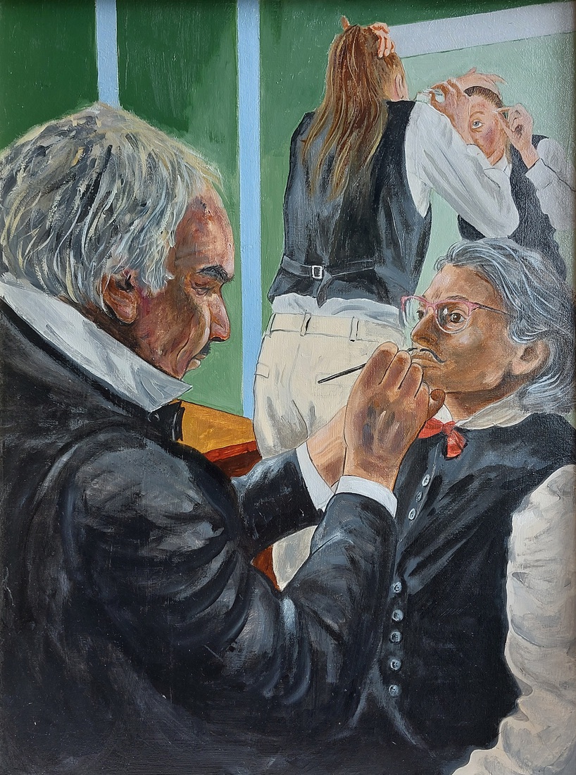 Voor de voorstelling