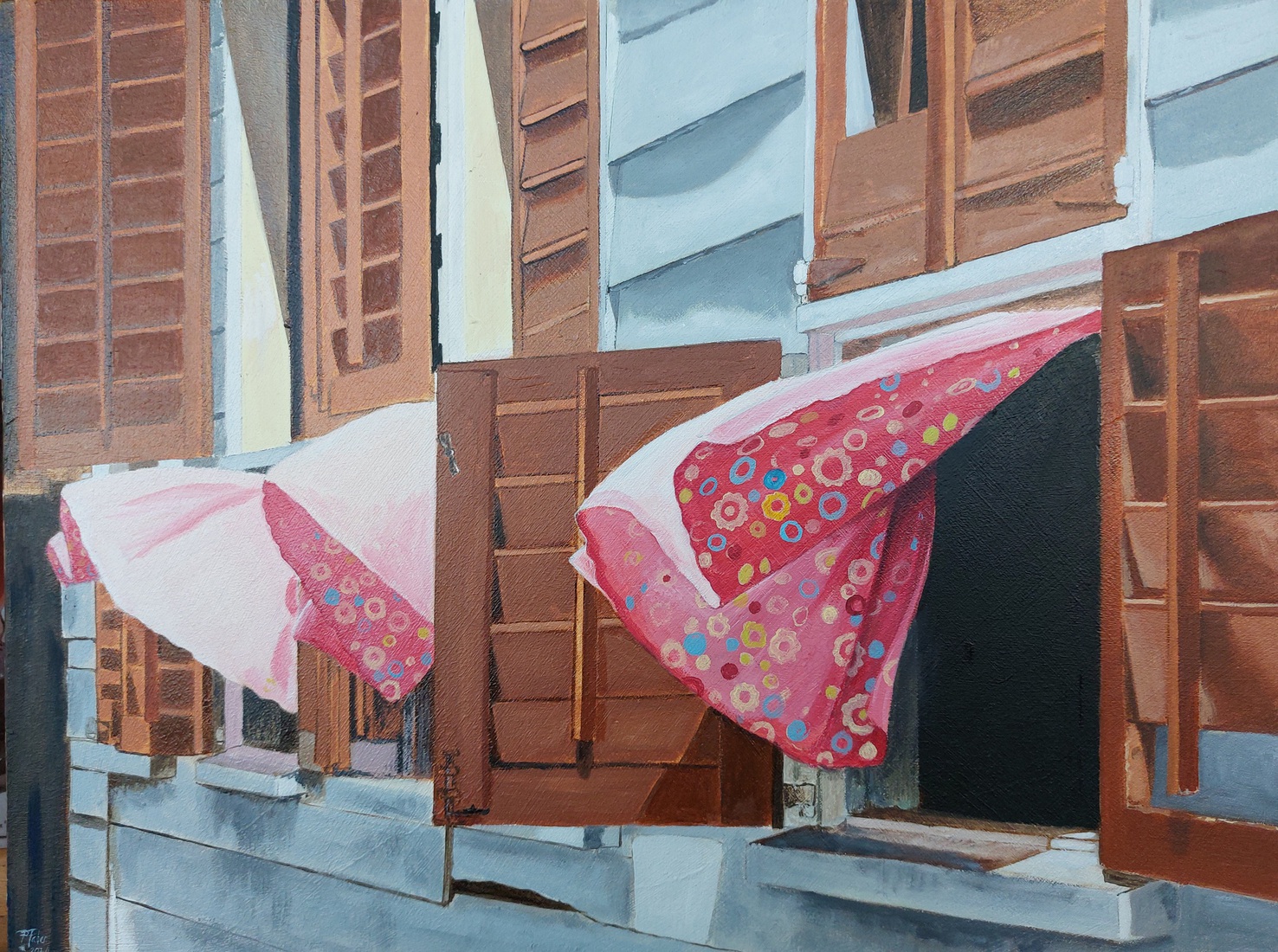 Wapperende gordijnen