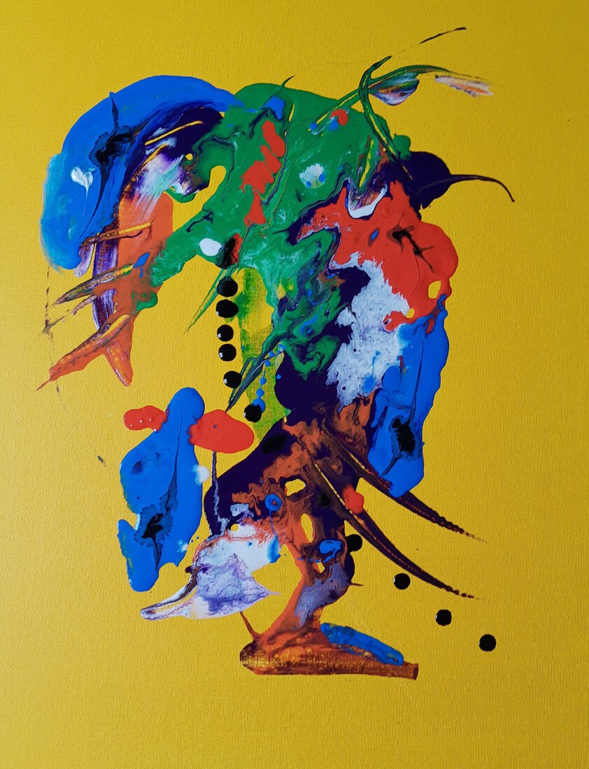 Compositie DF 2101, 'mon coeur'