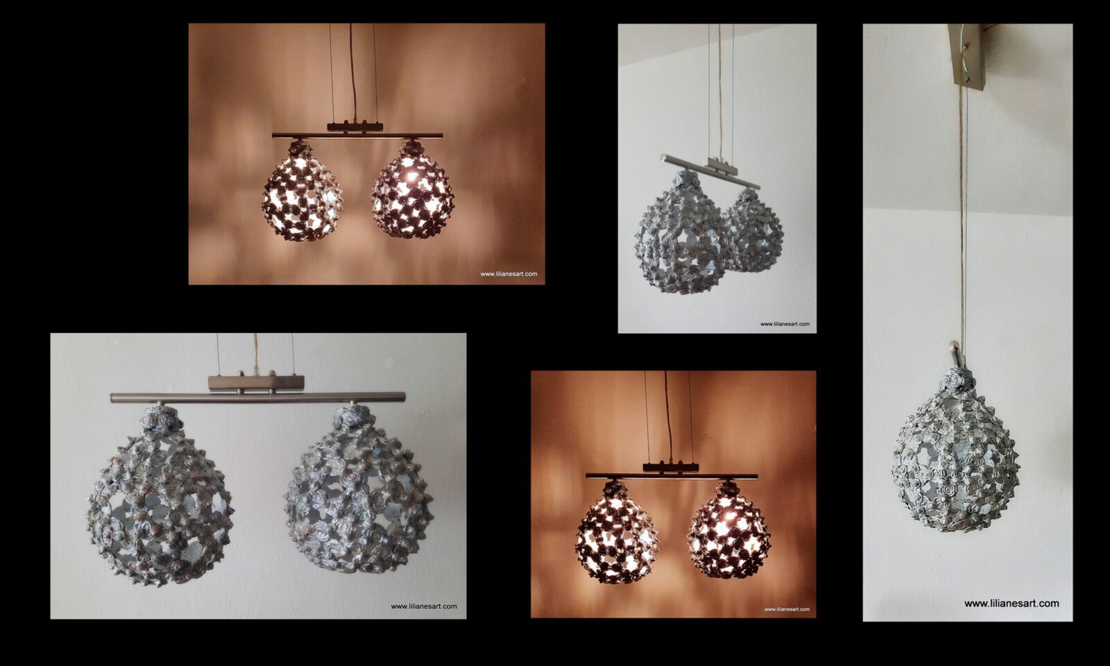 Hanglamp zilver
