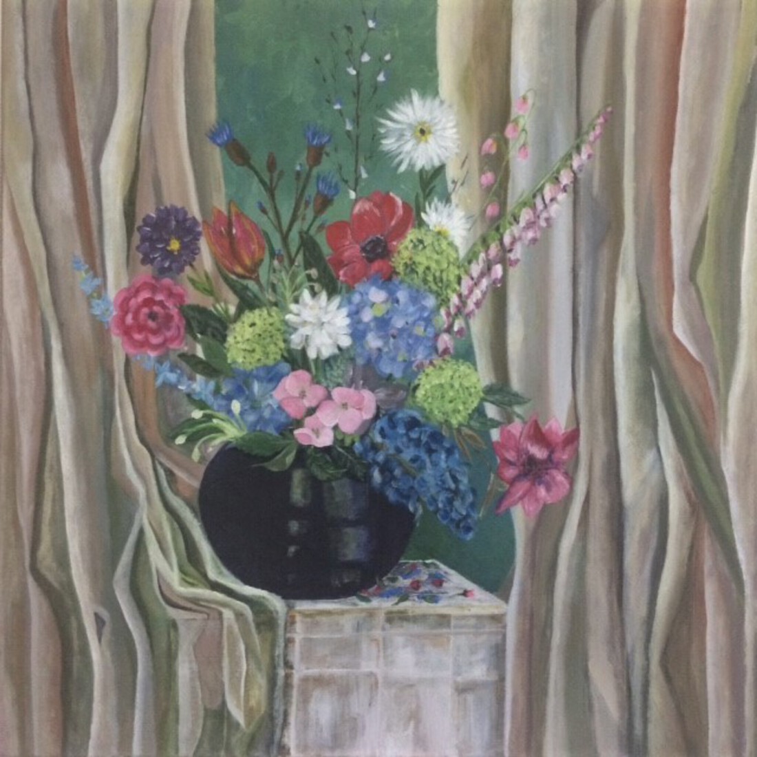 Stilleven met bloemen