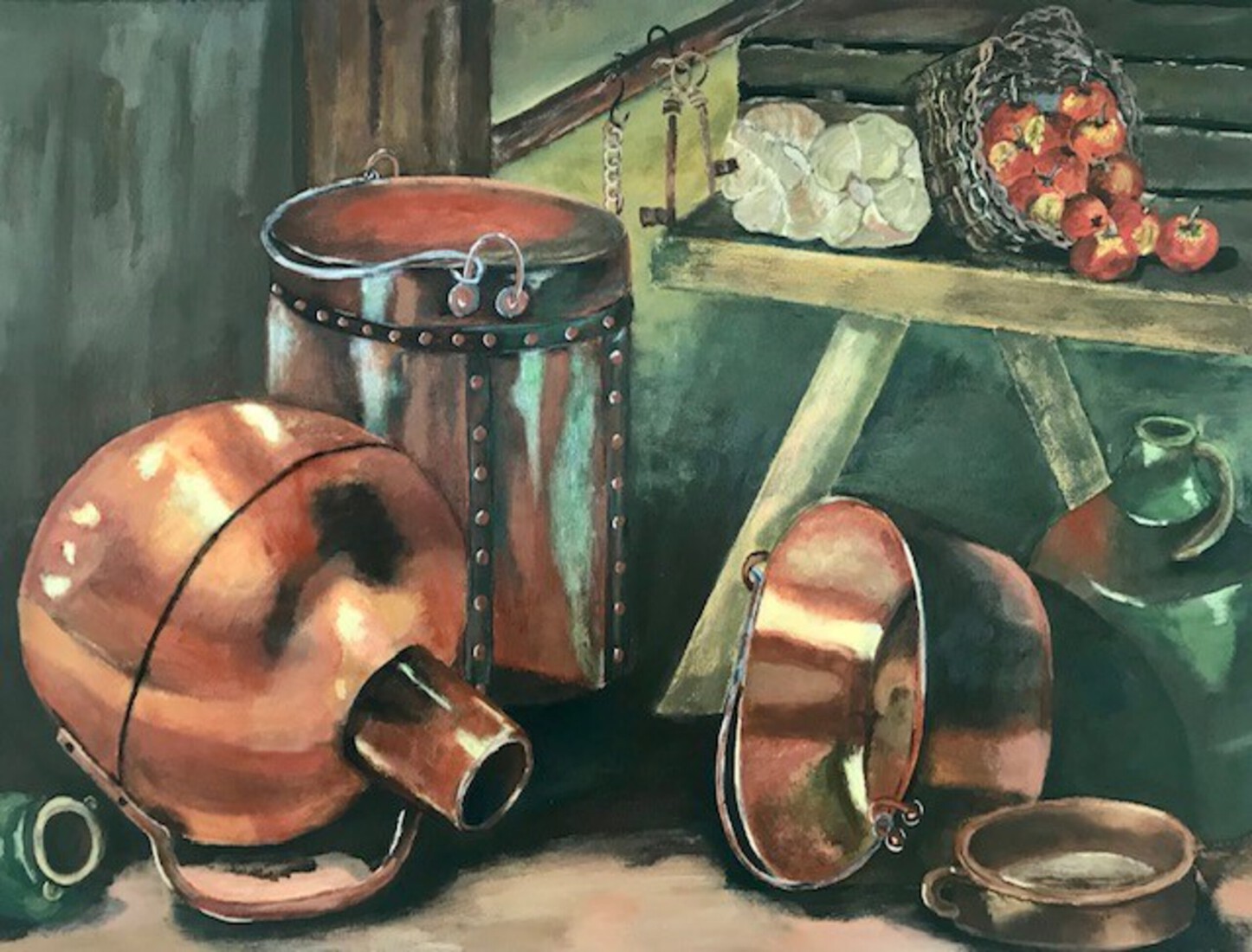 Van z’n rood koperen