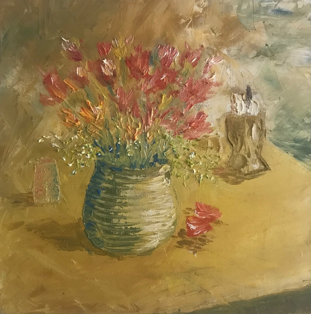 Tulpen in Vaas