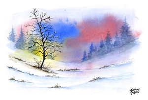 De hier vertoonde werken zijn uit mijn fantasie geboren. Hoewel ik vaak werken maak op of naar locatie is dit bij deze beelden niet het geval. 