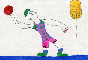 gemaakt tijdens de Olympische Zomerspelen van 2024, elke dag één.