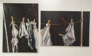 Dit is natuurlijk kei spannend om te maken,
geeft een extra tinteling in het schilder-proces
