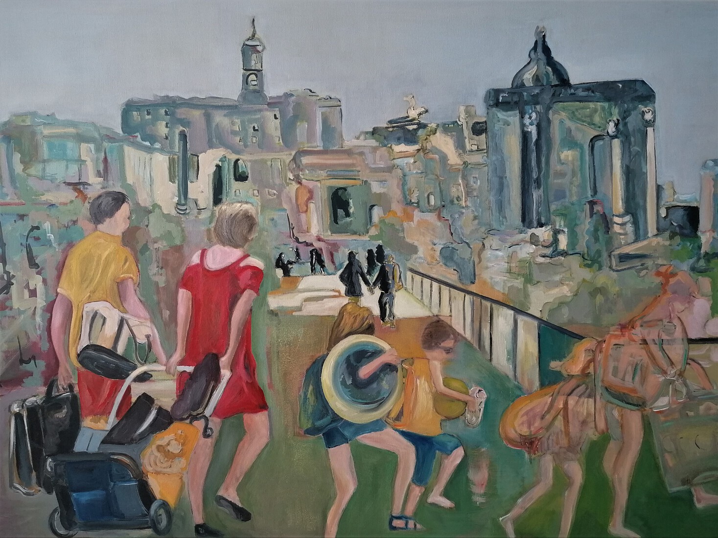 Toerisme toen in Rome