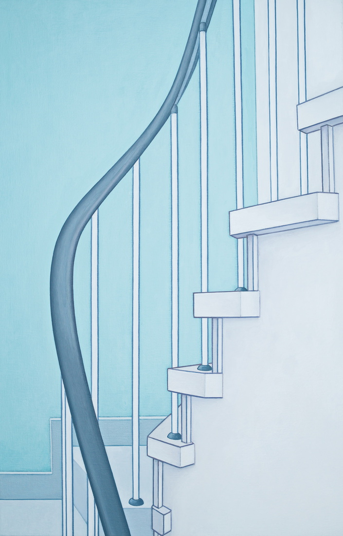 Compositie met architectuur. ( V )