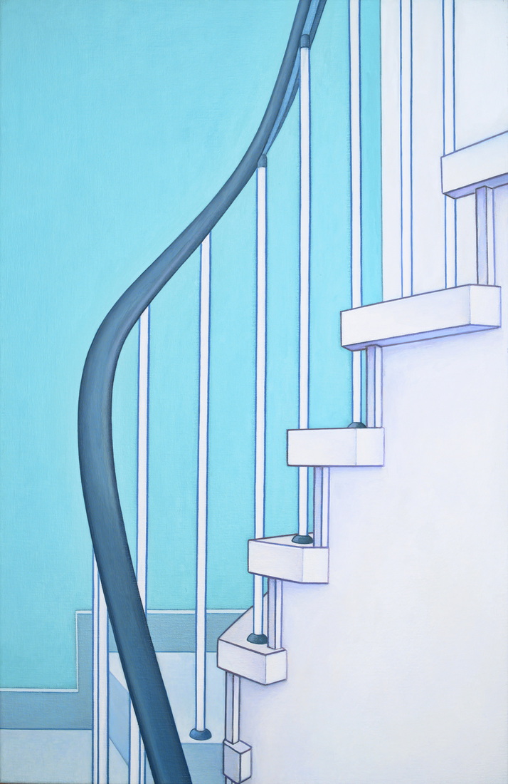 Compositie met architectuur. ( V )