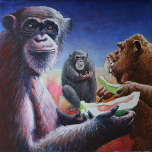 dieren waarop menselijke eigenschappen geprojecteerd zijn 