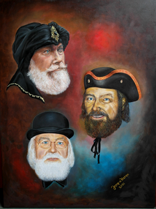 Vrije olieverfportretten