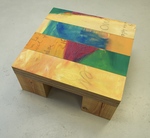 Design tafels van heel klein naar iets groter.