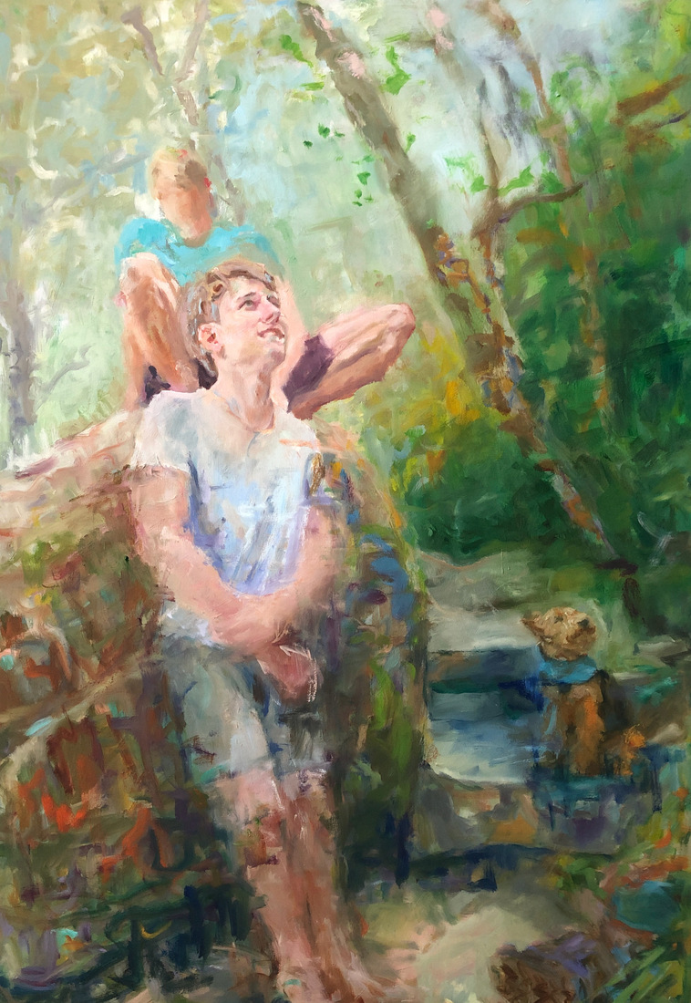 Climbing near Cerler I