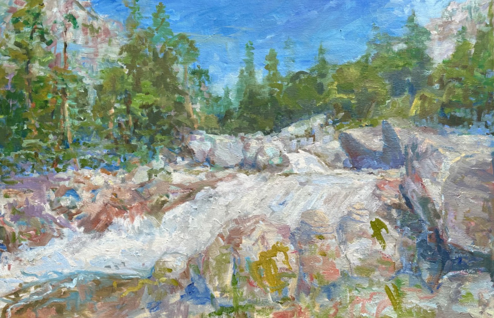 Along Kings River (in Kings Canyon National Parc) 