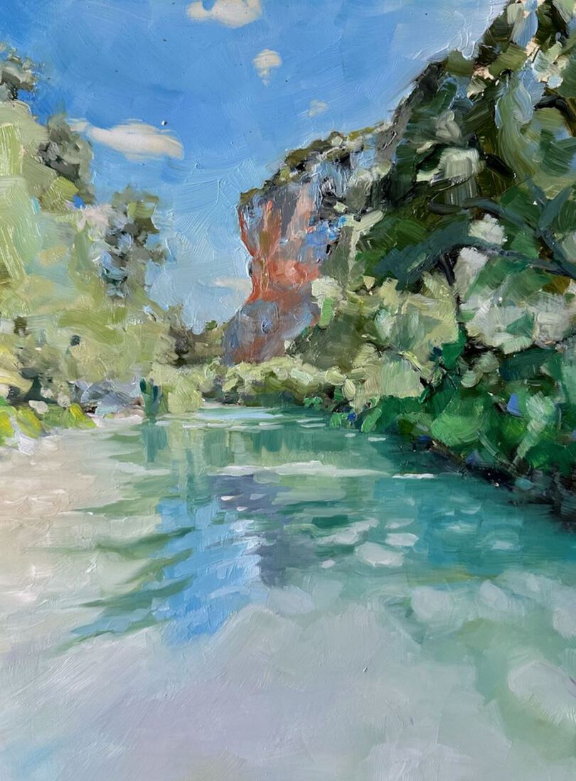 Rio Vero at Alquezar