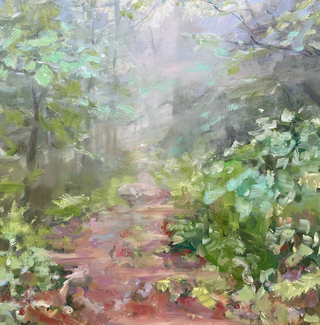 Forest near cascade d'Enfer