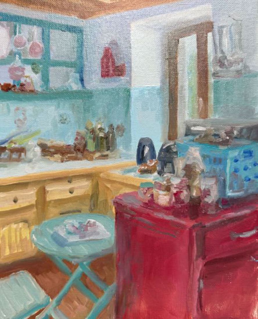 Farm house kitchen in Lescun