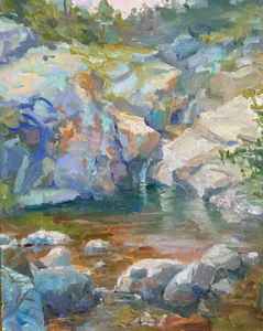 Landscape paintings of places I wandered in and enjoyed