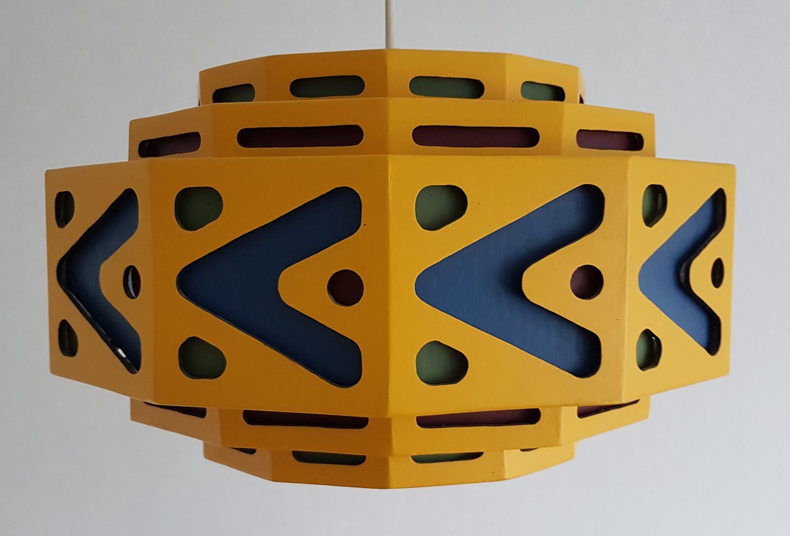 Gele lamp