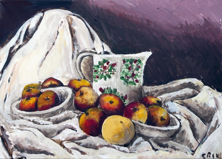 Stilleven van appels